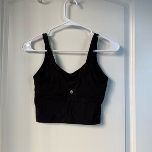lululemon athletica Classic Black Crop Top